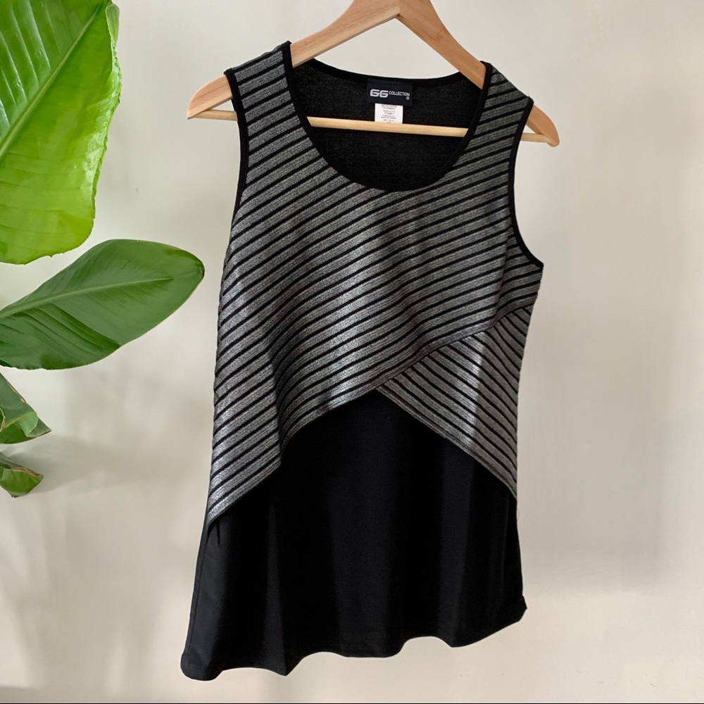 GG Collection metallic layered tank